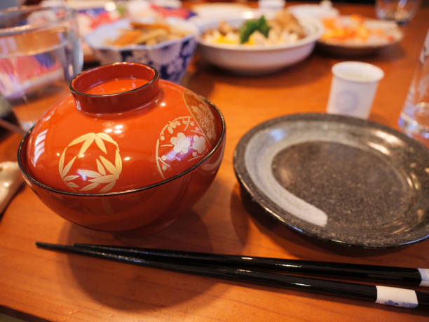 istock The table being set for a traditional new year's dinner in Japan 1279620692