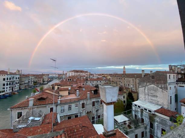 Rainbow - Venice No filters venice biennale stock pictures, royalty-free photos & images