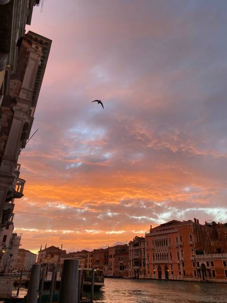 Venice - Gran Canal at sunset