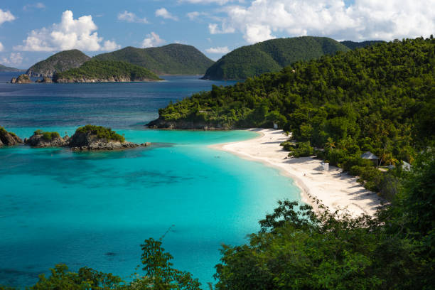 istock The overlook at Trunk Bay Beach, St. John 1279627341