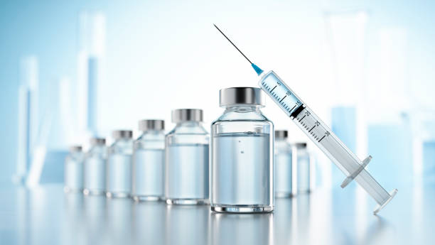 istock Syringe with Vials of Vaccine 1279630565