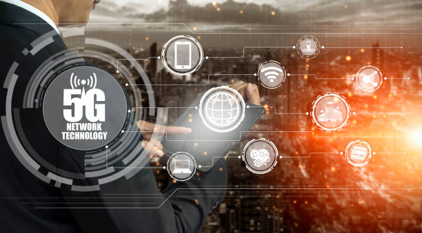 istock Advanced communication and global internet network connection in smart city 1279631935