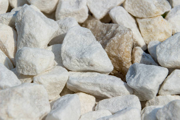 istock white gravel. macro photo 1279636440