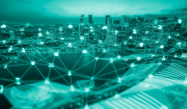 istock The modern creative communication and internet network connect in smart city 1279643739