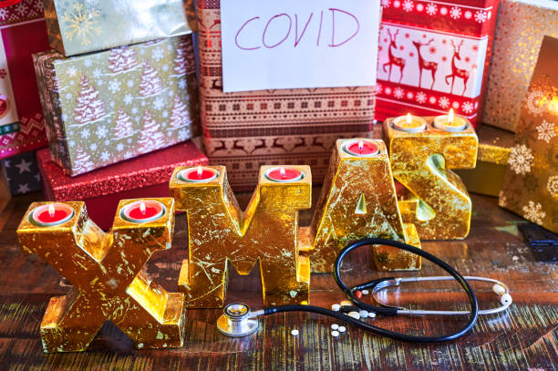 istock The text XMAS combined with medical utensils. 1279645206