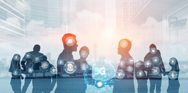istock People network and international communication concept. 1279649046