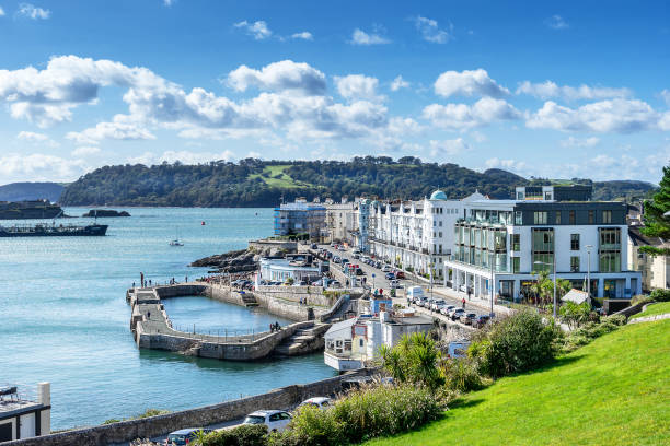 istock Plymoouth Hoe on the tamar river 1279650575