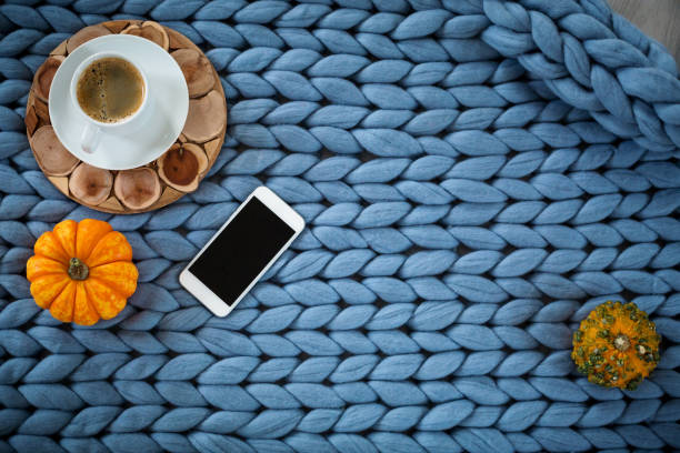 istock Autumn season concept, cozy home 1279651240