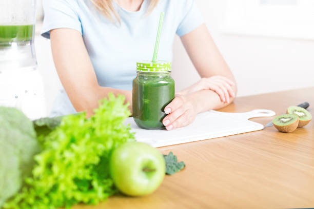 istock Preparing detox fruits smoothie in blender 1279651298