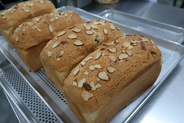 istock homemade bread, with chestnuts bread home baking. 1279658168