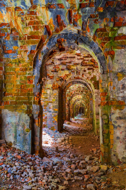 istock ukraine, tarakanov fortress ruin 1279660121