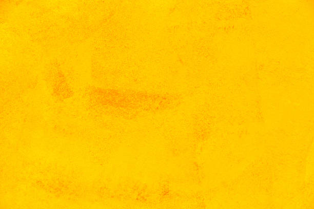 istock Texture of yellow plaster cement wall 1279660124