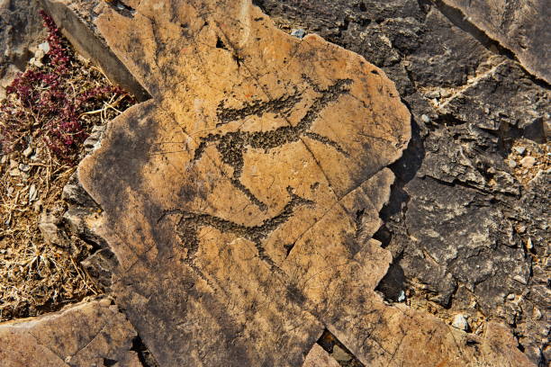 istock Petroglyphs Of The Altai Mountains 1279663560