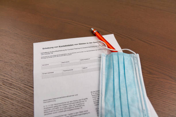 istock contact form for COVID-19 in restaurants in Austria 1279663582
