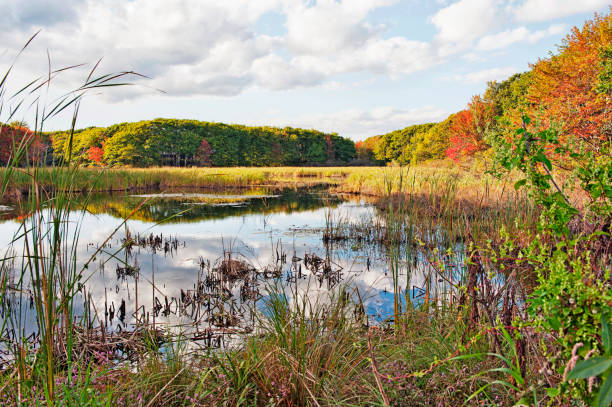 istock Kennybunkport Maine with Clouds 1279664555