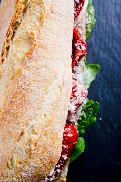 Fresh sandwich stock photo
