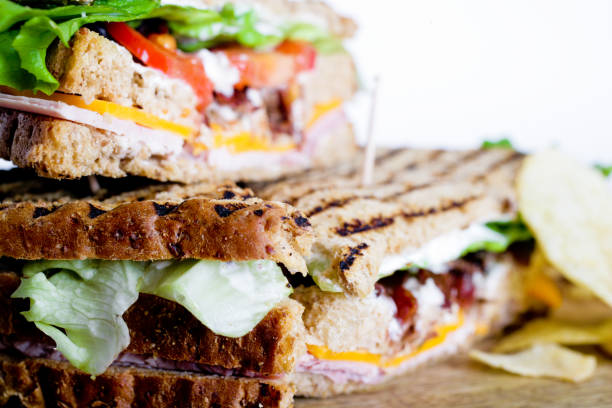 Fresh sandwich stock photo