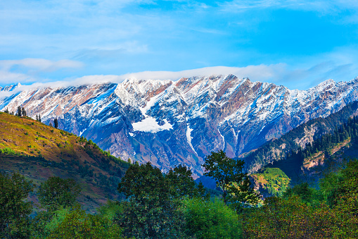 Rohtang Pass is a high mountain pass on the Pir Panjal Range of Himalayas near Manali, Himachal Pradesh, India