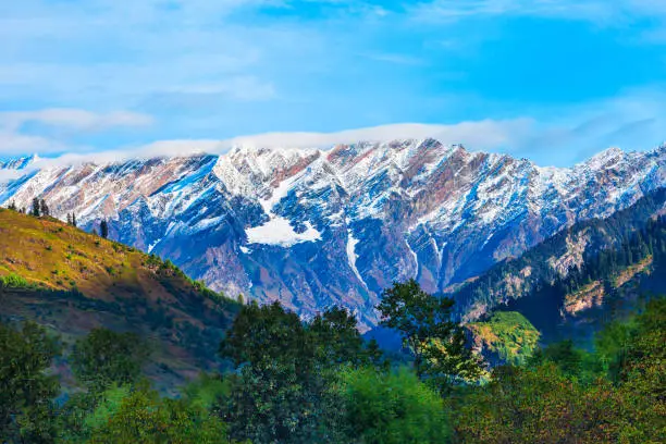 Rohtang Pass is a high mountain pass on the Pir Panjal Range of Himalayas near Manali, Himachal Pradesh, India