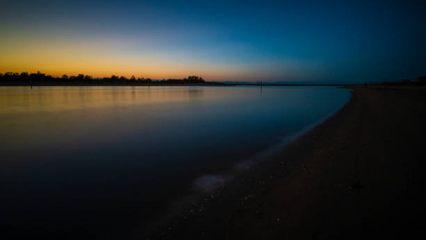 istock sunset over the lagoon, Bibione, Venice, Italy 1279674323
