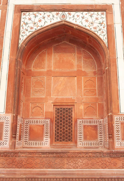 istock Details of gate area in Taj Mahal complex. Agra, India 1279676734