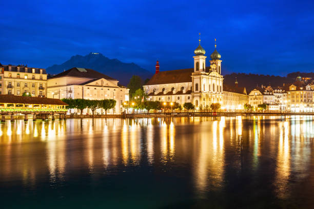 istock Lucerne Jesuit Church in Luzern 1279680187