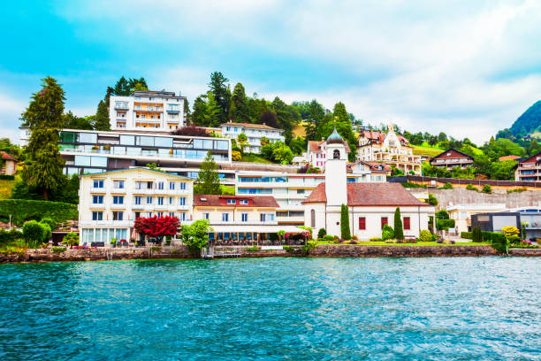 istock Weggis town on Lake Lucerne 1279680220