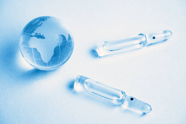 istock Concept of globalization and treatment of viruses using vaccines 1279683610