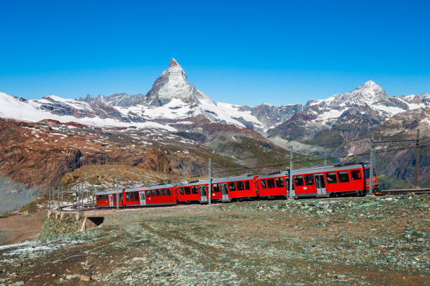 istock Gornergrat Railway Railway Train Train, Zermatt 1279683999