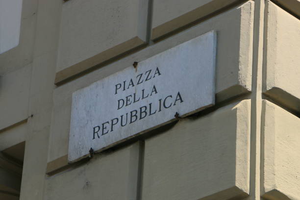 istock Republic Square Sign, Florence 1279688323