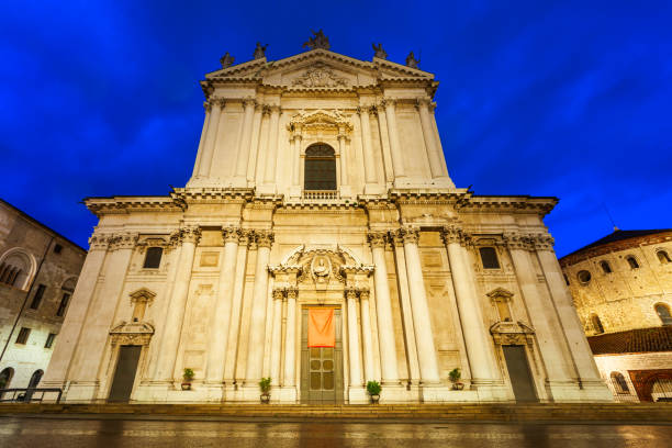 istock Brescia Cathedral in north Italy 1279690368