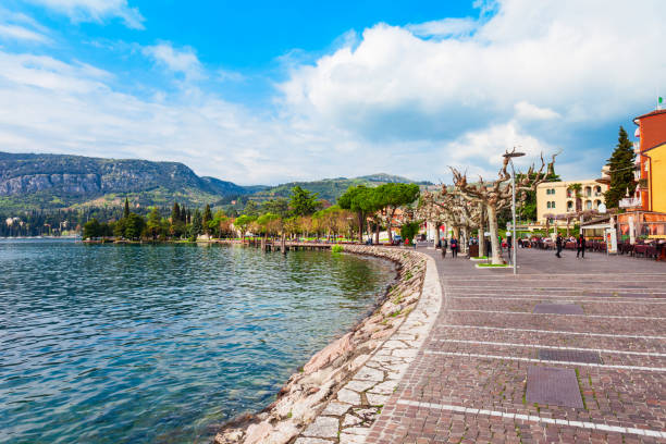 istock Garda Lake Waterfront in Italy 1279690377