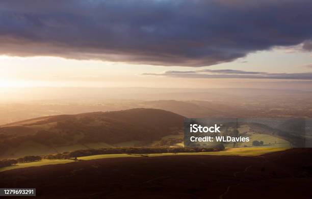 Rural Welsh Landscape Stock Photo - Download Image Now - South Wales, UK, Agricultural Field