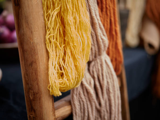 skeins of wool