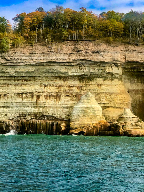 istock Lake Superior and Pictured Rocks in Michigan 1279698256