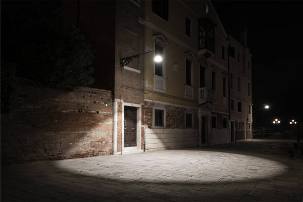 istock Night panoramic view of Venice 1279704435
