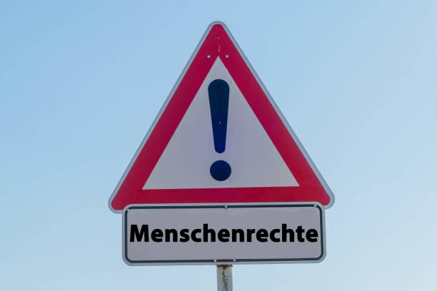 Sign Human Rights german 
