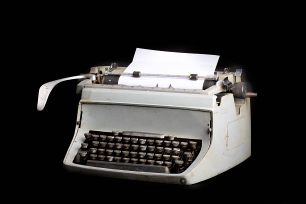 istock a grungy old reporter's manual typewriter isolated on black 1279720233