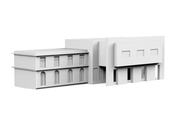 istock White city building - mockup 1279745883
