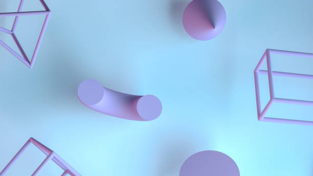 istock Abstract Primitives Geometric Shapes Color Gradient Background 1279751617