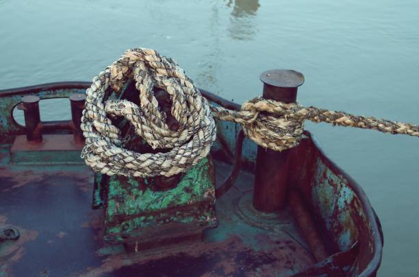 Objects from an old, dirty, greasy and rusty barge, but still in use. Nufaru, Romania.