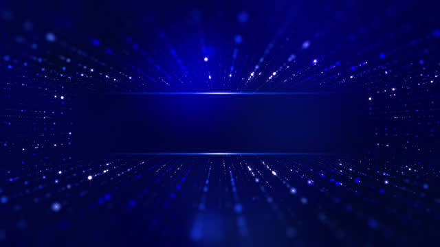 Glittering Stars Particle Background - Loopable