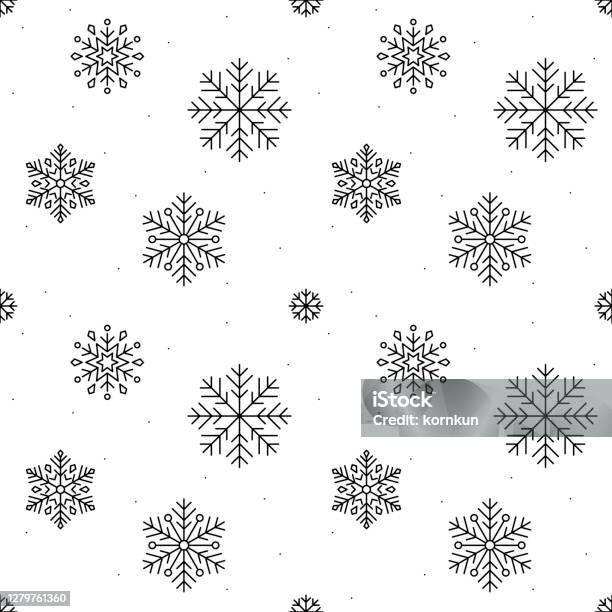 Snowflake Background Pattern Vector Snowflake Pattern Vector Design Snowflake Background Stock Illustration ...
