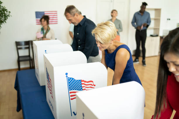 istock People Voting in a Government Election 1279766426