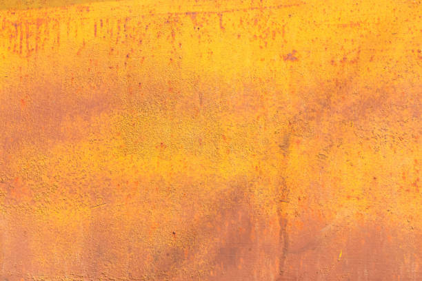 istock Old and rusty sheet metal walls. Old rust galvanized surface, galvanized steel surface with the background pattern. Galvanized sheet texture. Orange vintage perspective for the background. 1279767096