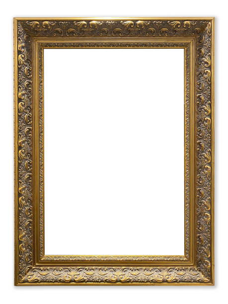 istock golden picture frame isolatet on white 1279769900