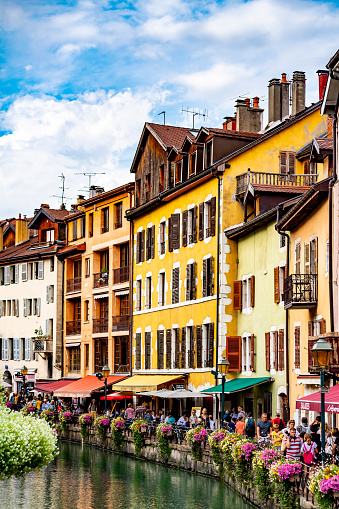 Famous Village Annecy, Haute Savoie, Rhone Alps, France