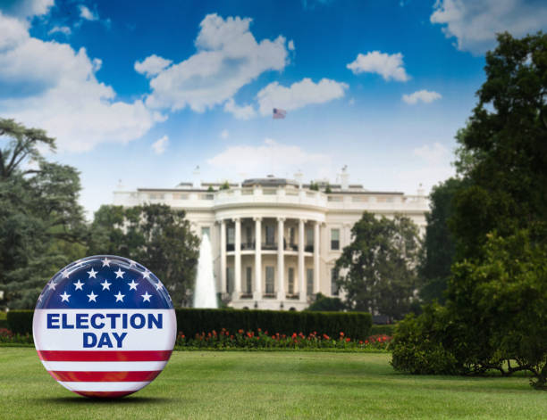 istock us badge for 2020 election at white house 1279774004