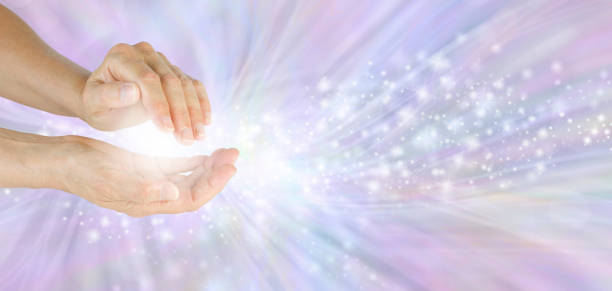 istock Sending you beautiful high frequency healing energy 1279780174