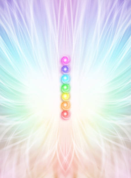 istock The Seven Chakra Vortexes Diagram 1279784116